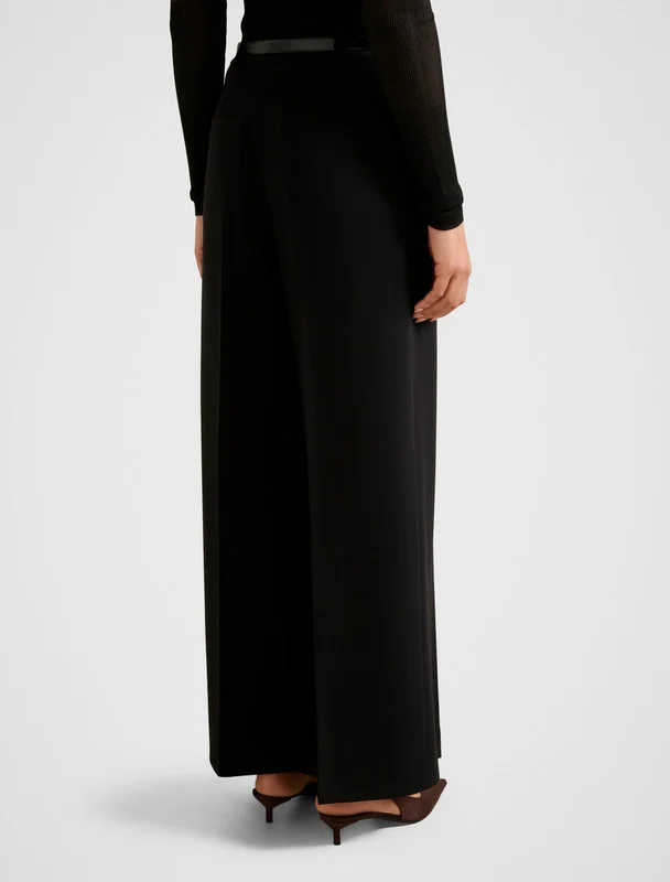 forever new  ALEXANDRA Belted Wide Leg Pants for Women | Best Price UAE